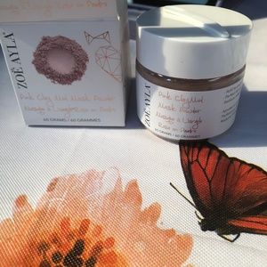 ***Zoe Ayla*** Pink Clay Mud Mask Powder ***